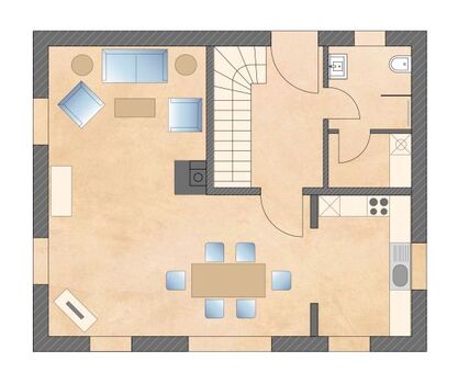 Grundriss Erdgeschoss