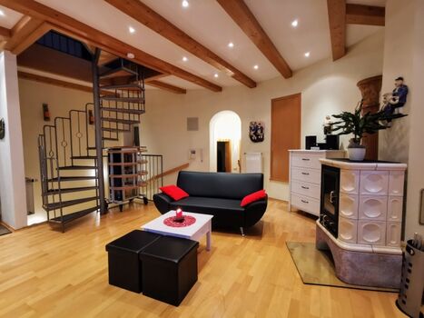 Das gemütliche Wohnzimmer...