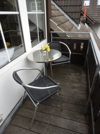 Balkon  nach Süden ausgerichtet