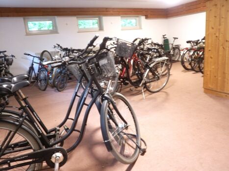 Fahrradkeller im Untergeschoss