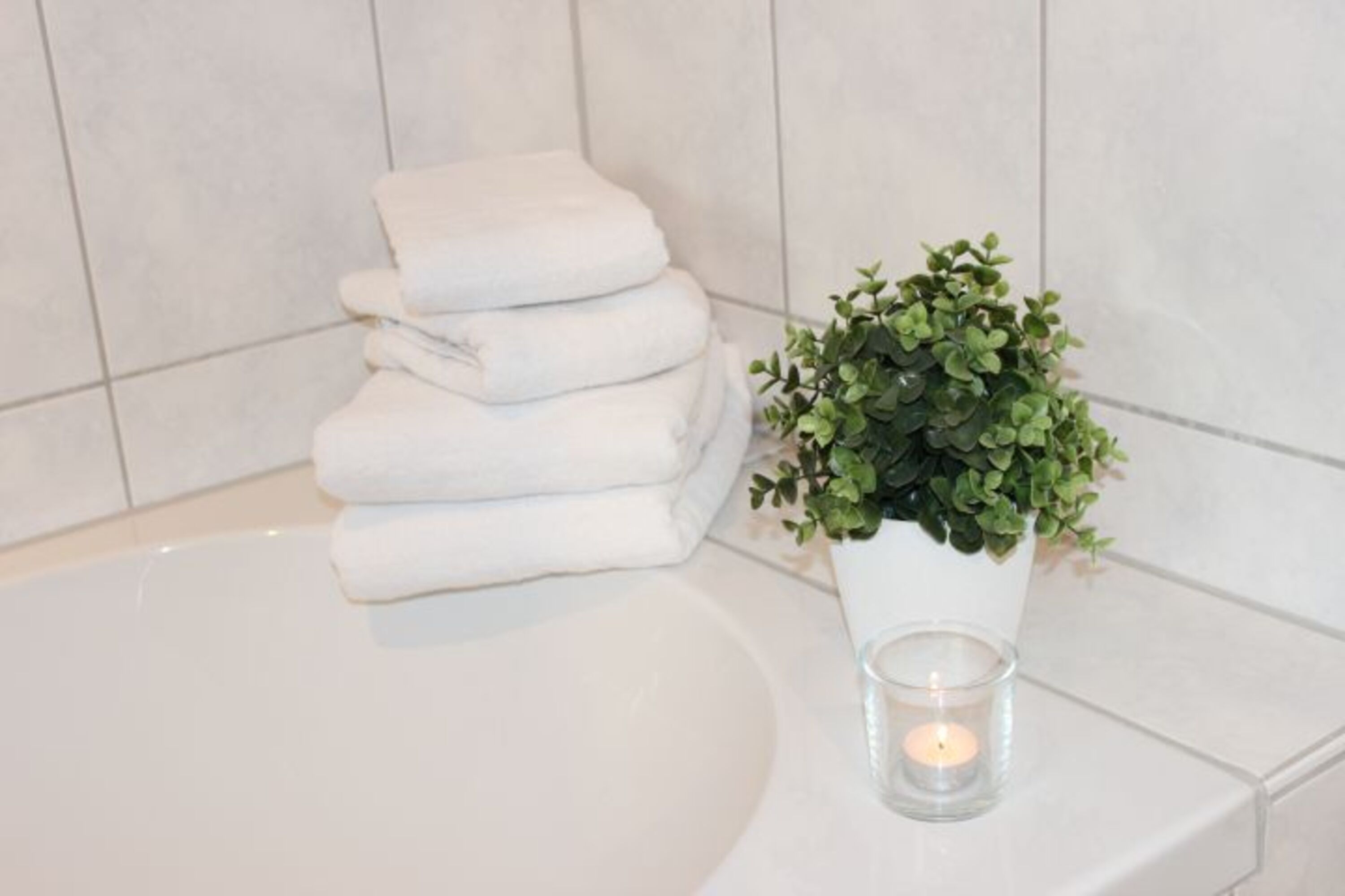 Badewanne mit Whirlpool-Funktion