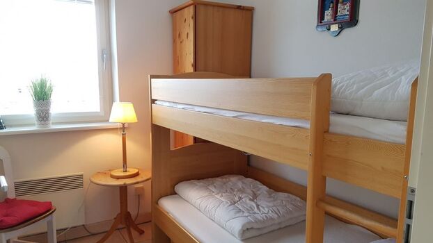 2. Schlafzimmer mit zwei Etagenbett