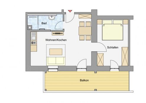 Ab 20.12.2020 Ferienwohnung Neu und mit 45qm