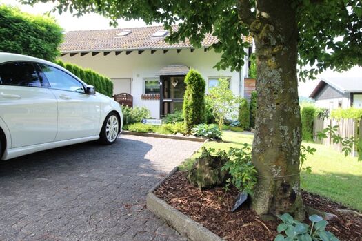 Stellplatz direkt vor der Tür