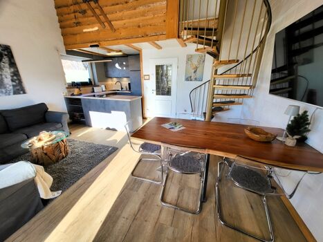 Der gemütliche Wohnbereich im Überblick 