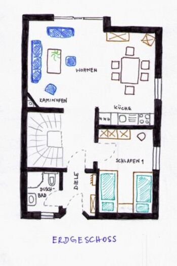 Grundriss Erdgeschoss