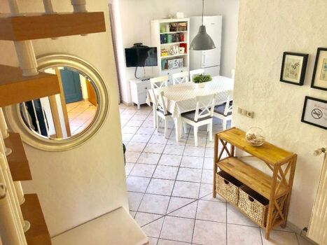 Blick auf den Essbereich