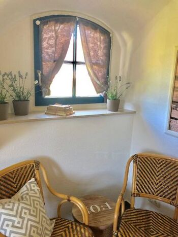 Sitzecke im Schlafzimmer