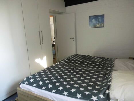 Schrankwand im Schlafzimmer