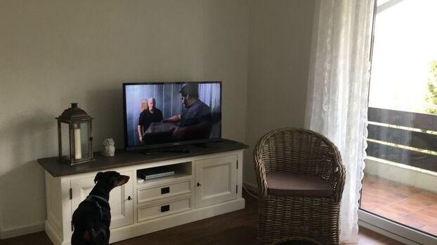 TV Ecke im Wohn/Schlafzimmer