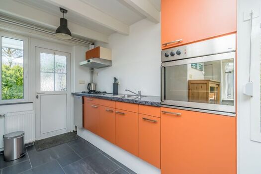 Die offene Küche mit allem Komfor