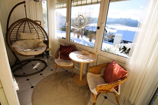 Das Highlight: der Wintergarten