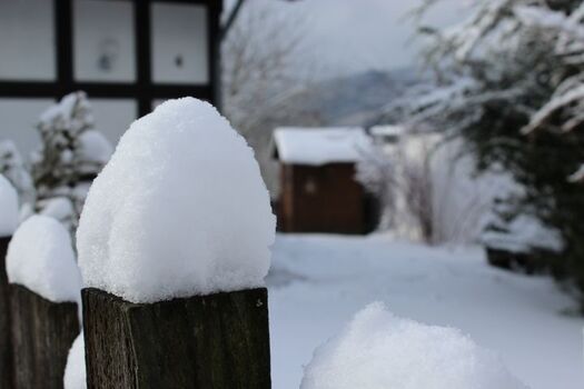 Viel Schnee im Januar und Februar 