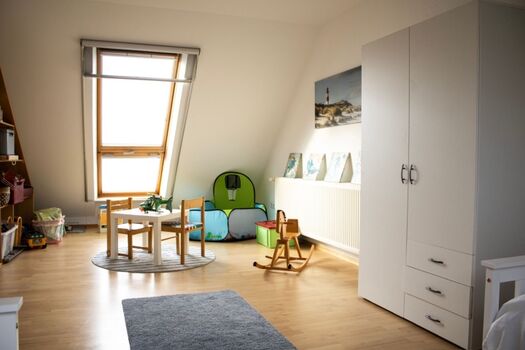 Spielecke im Kinderzimmer