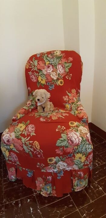 Schlafzimmer mit Einzelbett im 1. OG