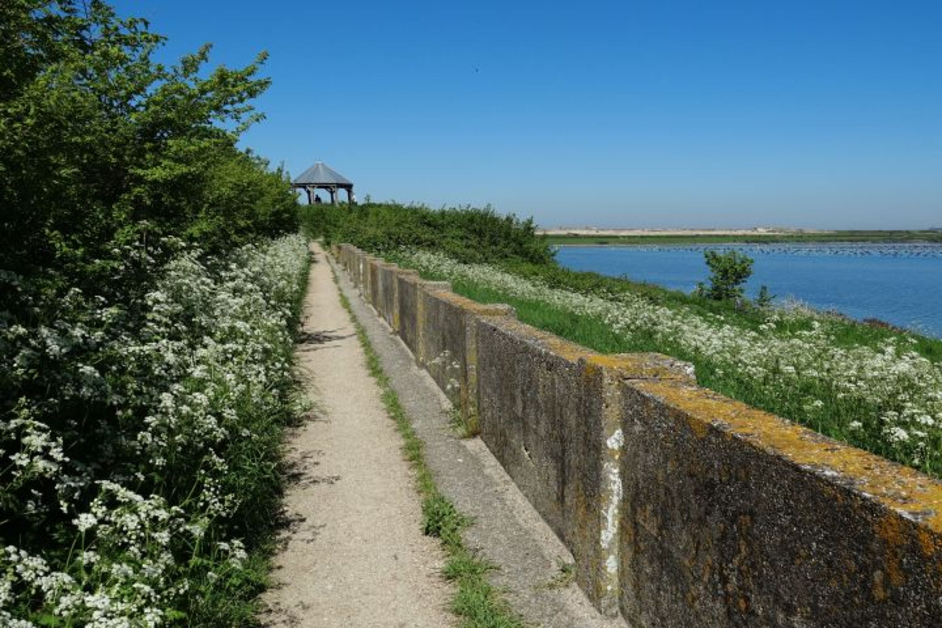 Fußweg zum Strand 