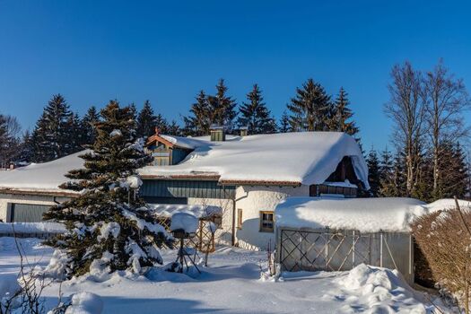 Doddels Landhaus im Schnee