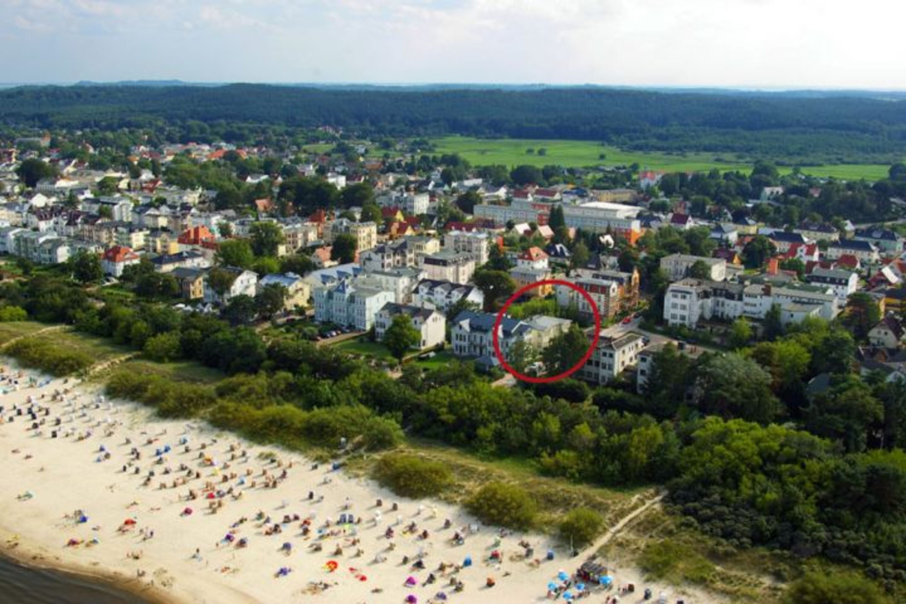 50m zum Strand (altes Archivfoto)